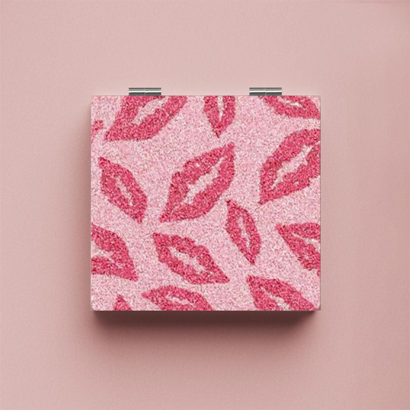 Love Bow Foldable Mini Makeup Mirror