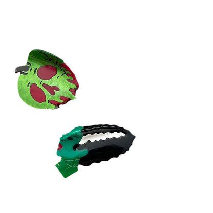 Halloween Funny Cartoon Pumpkin Hair Claw