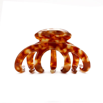 Large Cellulose Acetate Octopus Hair Claw