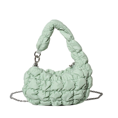 Cute Cloud Puffer Chain Mini Handbag