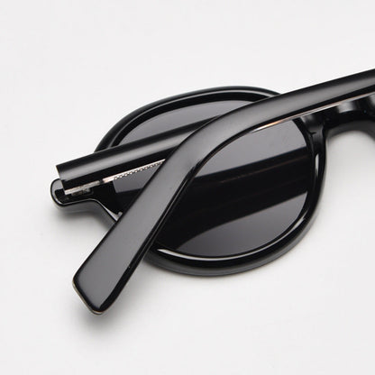 Retro Small Round Frame Polarized Sunglasses