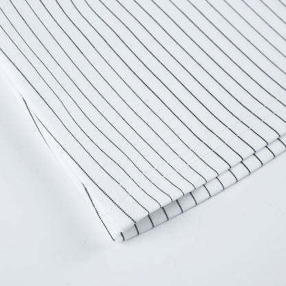 Striped Hip Wrap Slim Mini Skirt