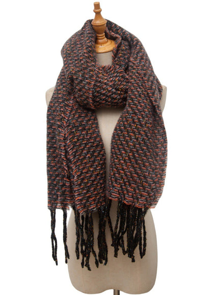 Vintage Tassle Simple Scarves