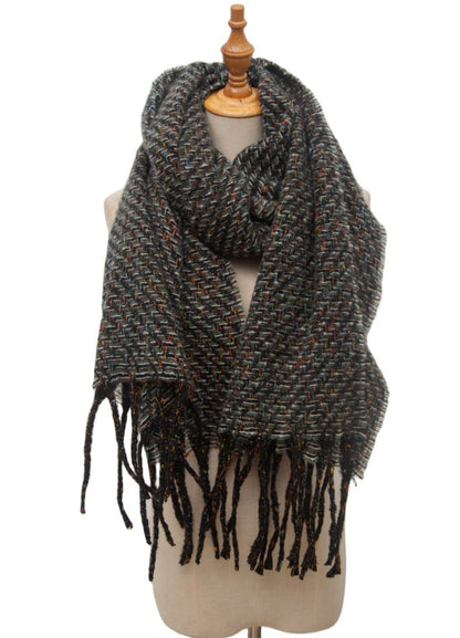 Vintage Tassle Simple Scarves