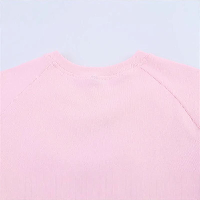 Fashion Sleeveless Crew Neck Crop Top