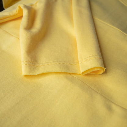 Casual Splice Top and Bermuda Shorts Set