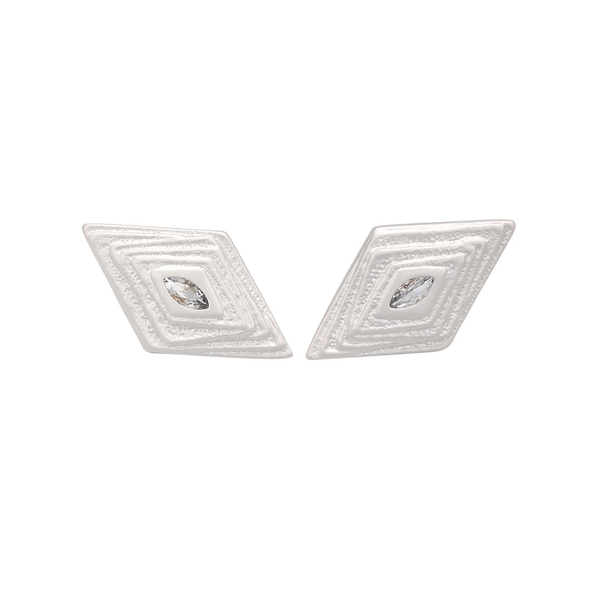 Chunky Luxury Irregular Geometric Stud Earrings