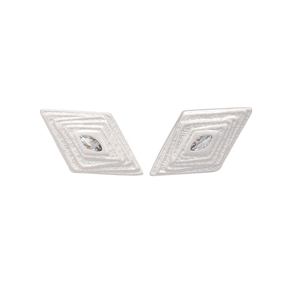 Chunky Luxury Irregular Geometric Stud Earrings