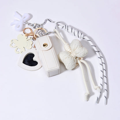 Card Picture Holder Rope Braided Bag Charm