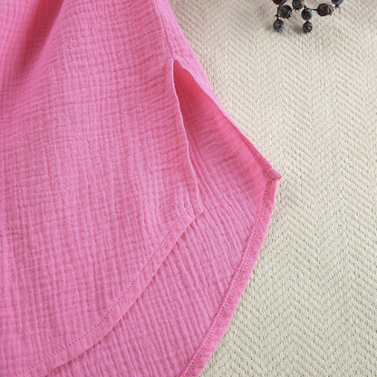 Solid Color Loose Casual Homewear Sets