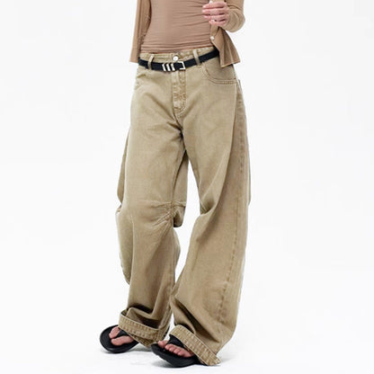 Vintage Loose Casual Washed Jeans