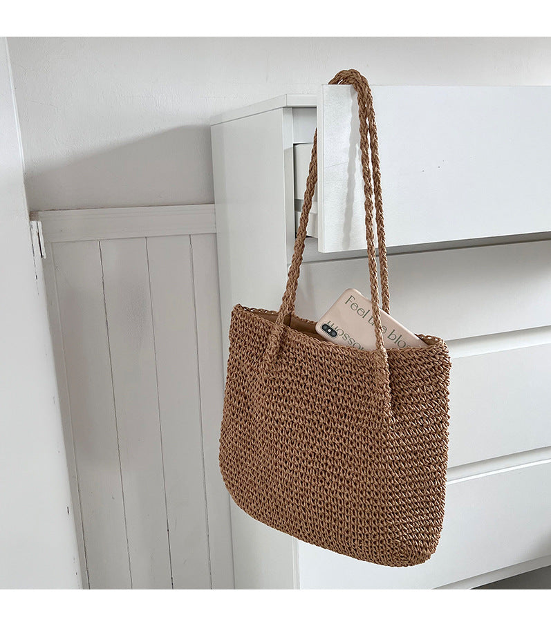 Simple Large Capacity Casual Shoulder Bag