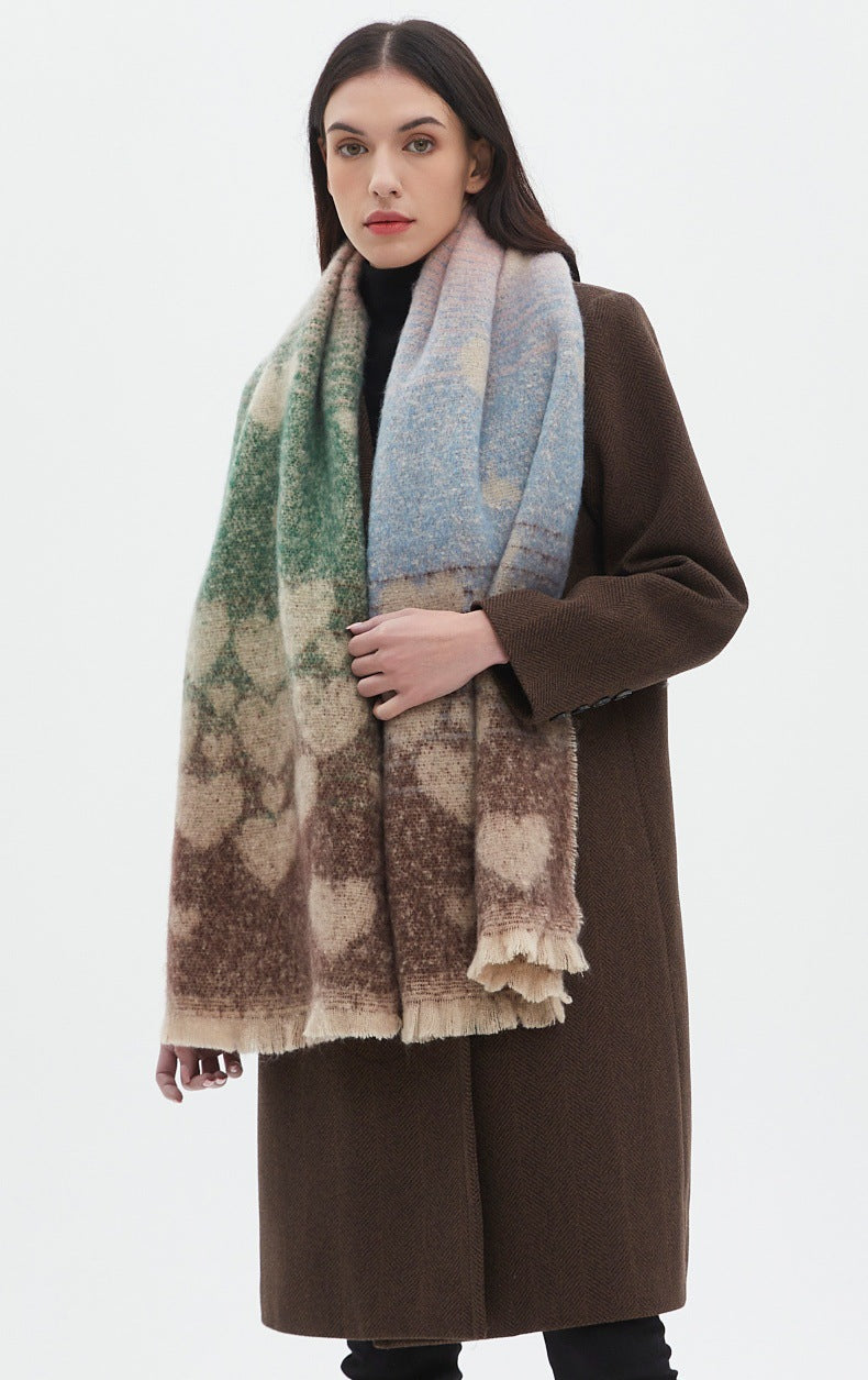 Love Print Vintage Scarves