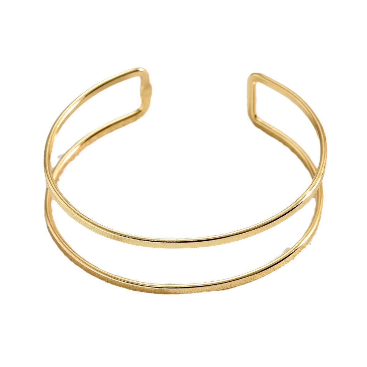 Simple Layered Open Arm Cuff