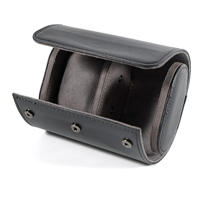 Portable PU Leather Watch Roll Organizer