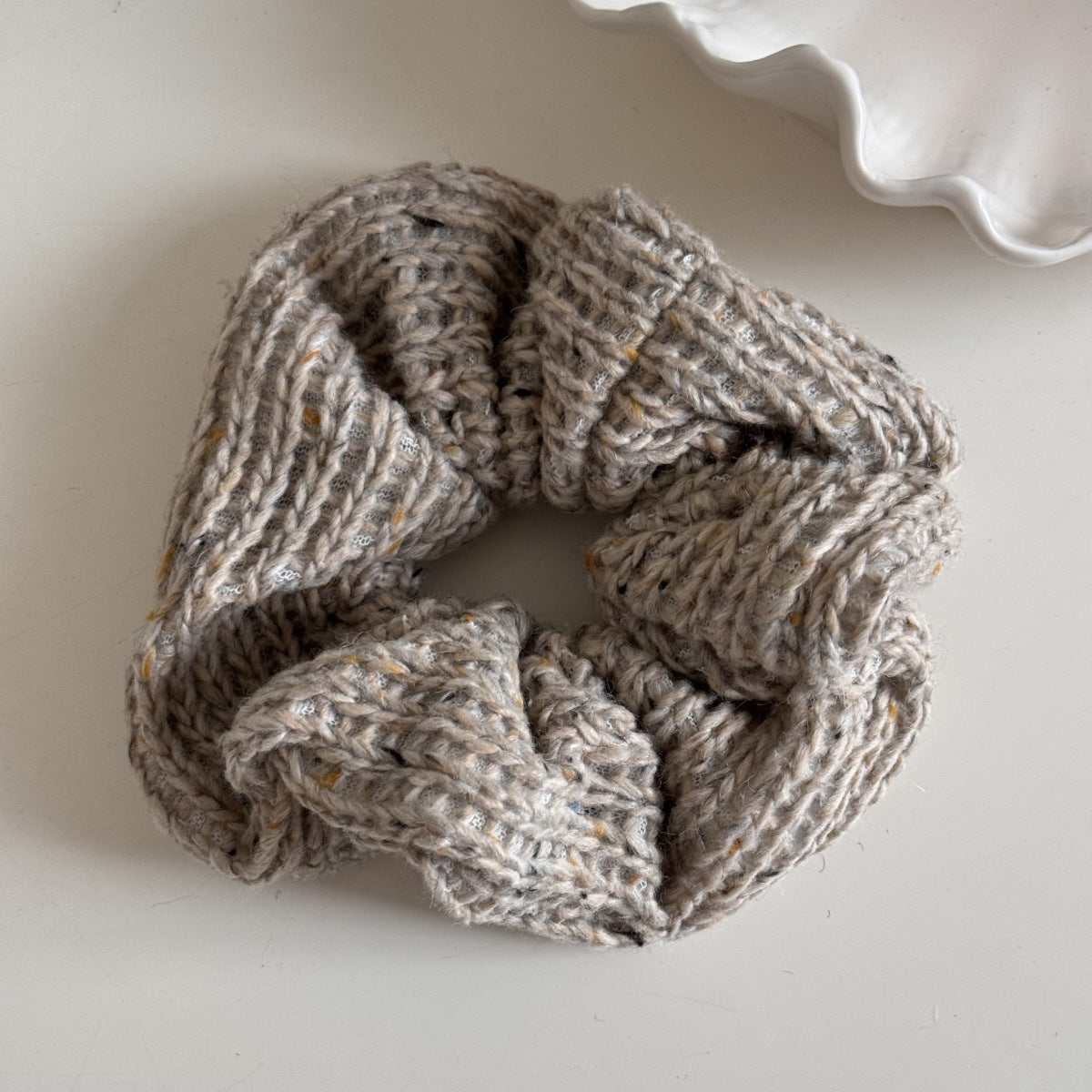 Elegant Handmade Crochet Knit Hair Tie