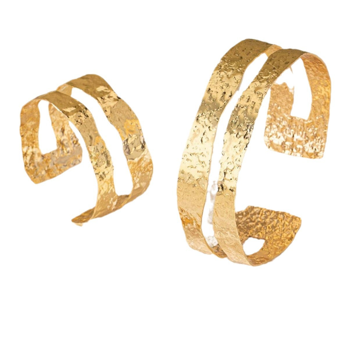 Irregular Simple Bracelet Set Arm Cuff