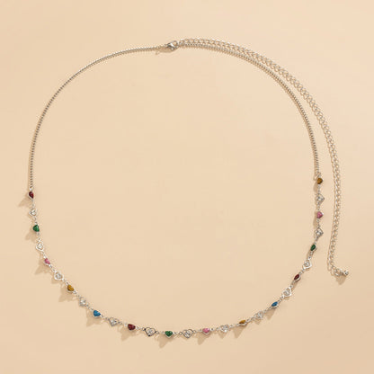 Minimalist Heart Metal Sexy Waist Chain