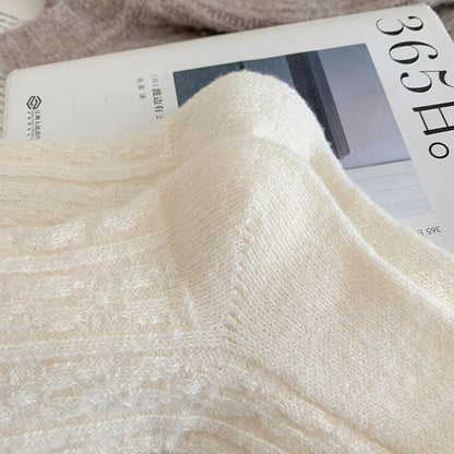 Color Block Twist Warm Thicken Socks