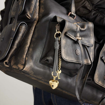 Minimalist Beaded Rope Braided Bag Charm