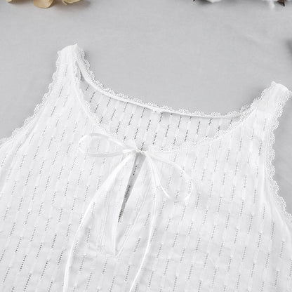 Hellow Sweet Sleeveless Homewear Sets