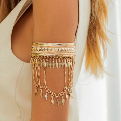 Vintage Tassel Adjustable Arm Cuff