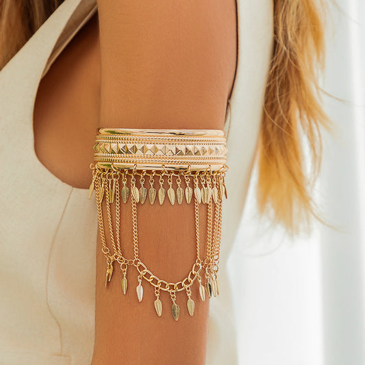 Vintage Tassel Adjustable Arm Cuff