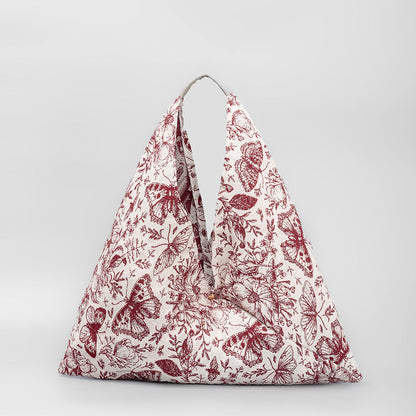 Print Daily Triangle Handbag