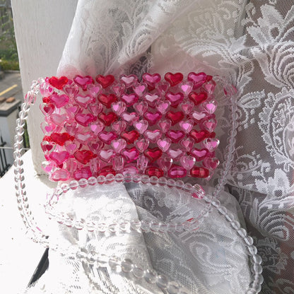 Jelly Love Beads Mini Shoulder Bag
