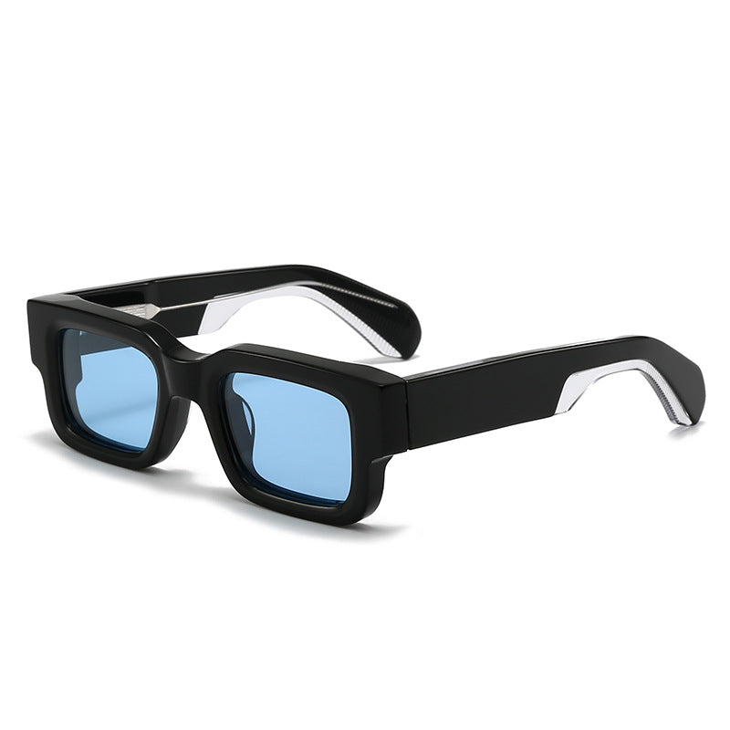 Fashion Square Frame Punk Sunglasses