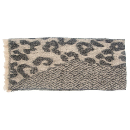 Vintage Leopard Print Soft Scarves