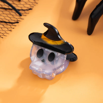 Cute Halloween Spider Ghost Mini Hair Claw