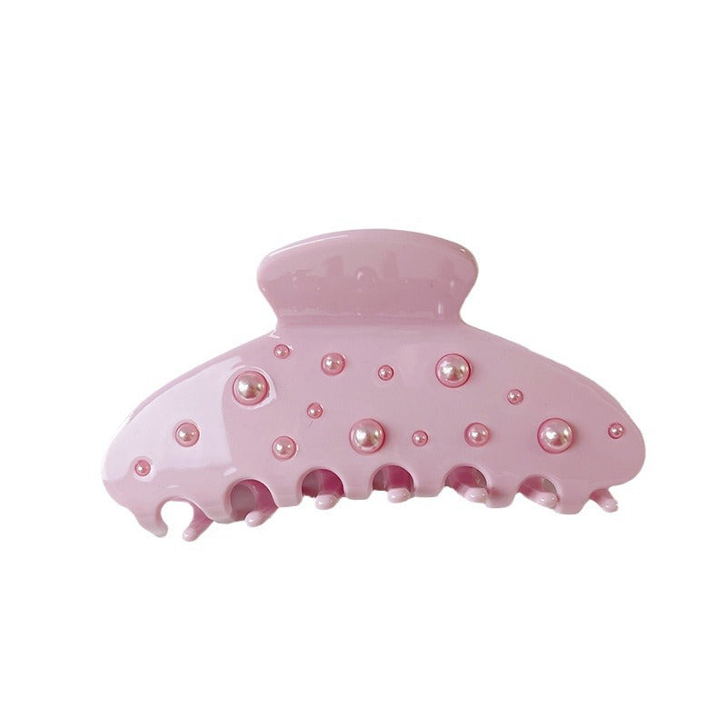 2+Pink Bow Knot Sweet Cute Hair Claws