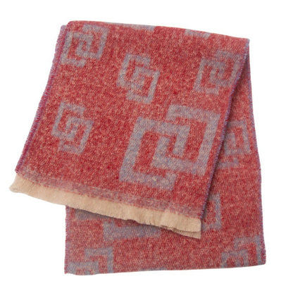 Plaid Vintage Print Scarves