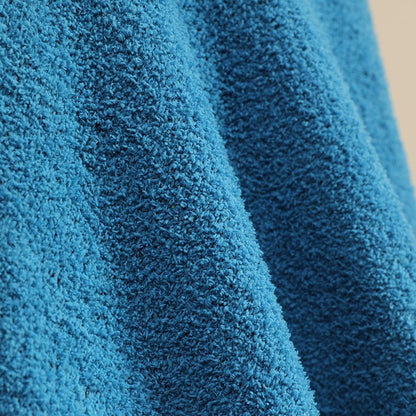 Retro Plaid Thickened Soft Velvet Blanket