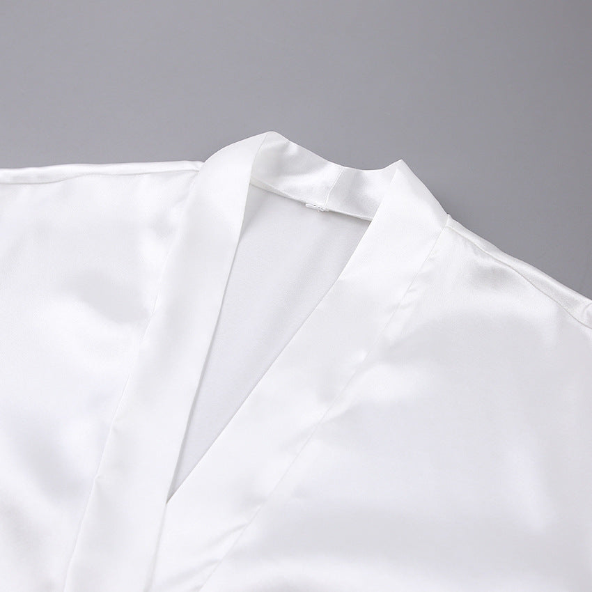 Feather Loose Waist Tie Long Dress