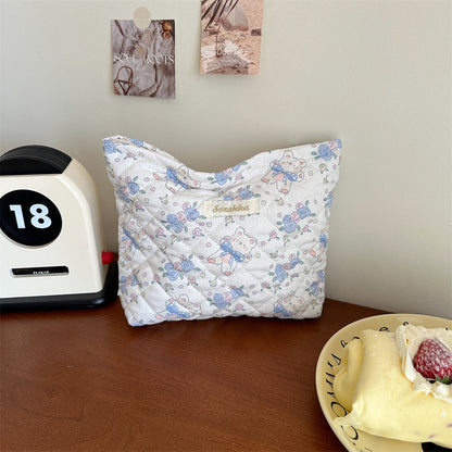 Cute Soft Large Capacity Portable Makeup Bag