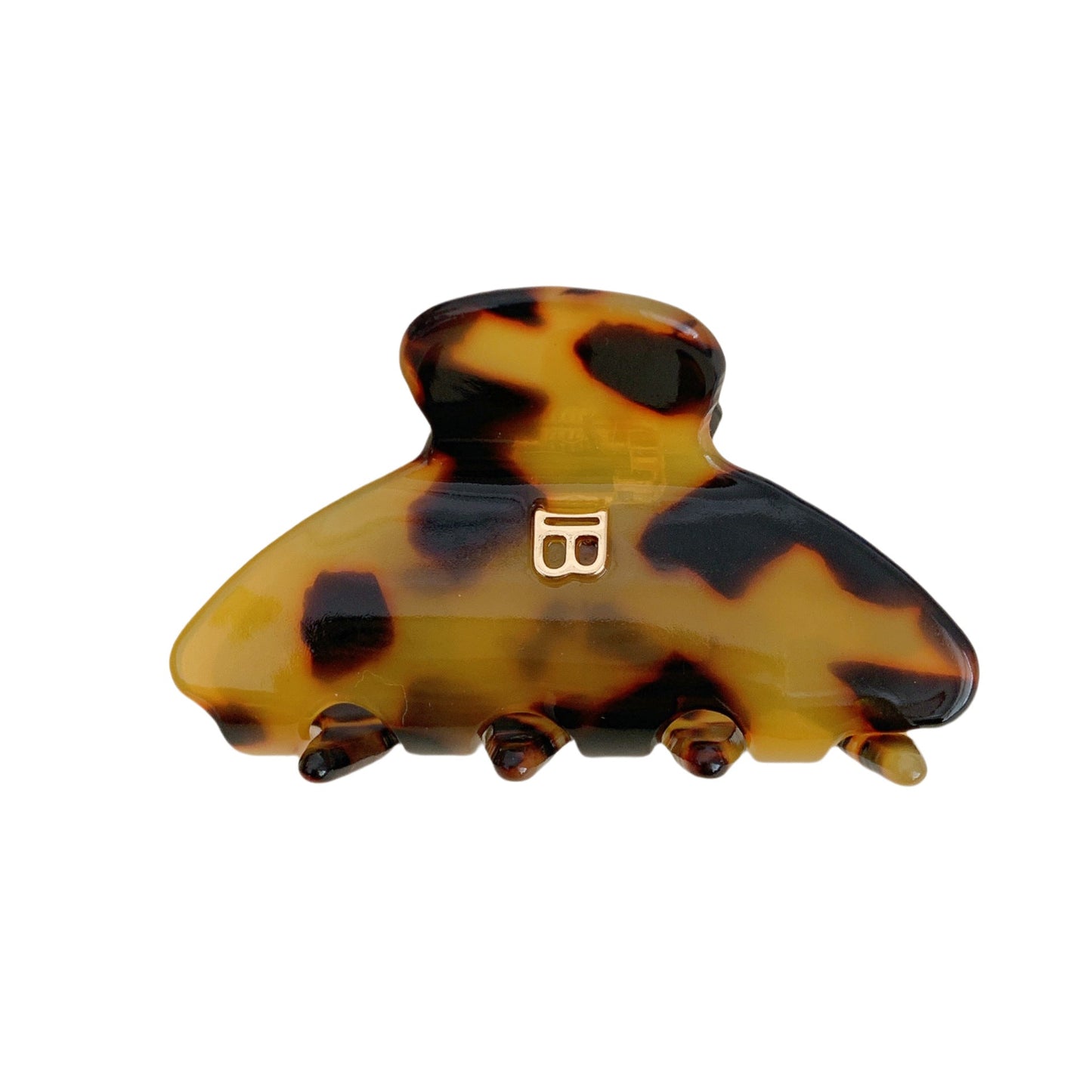 Simple Letter Acetate Hair Claw Clip