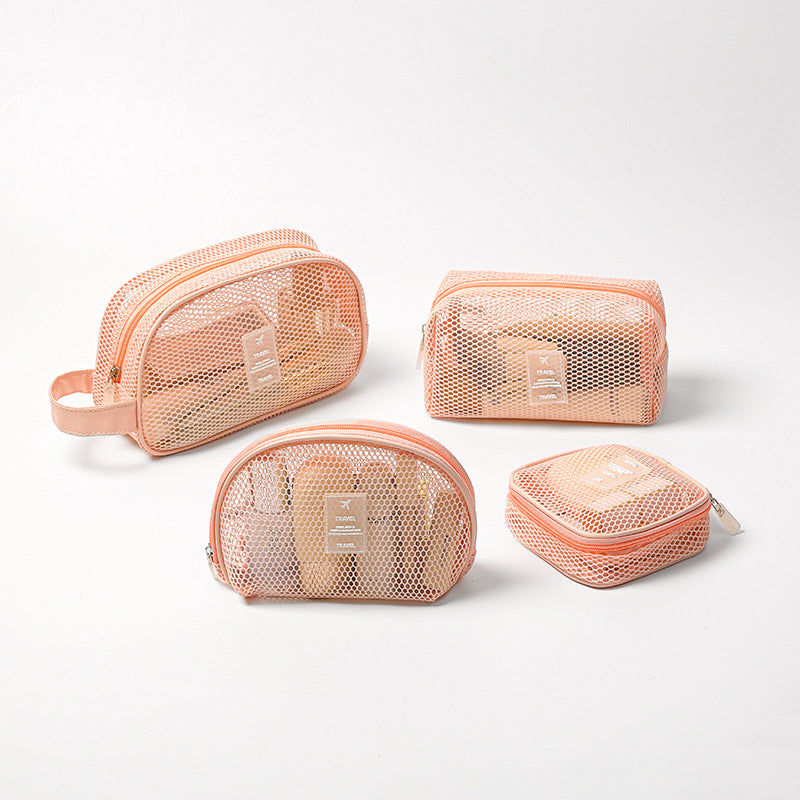 Large Capacity Simple Mesh Make Up Bags