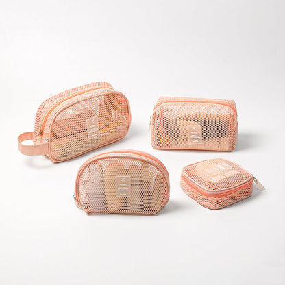 Large Capacity Simple Mesh Make Up Bags