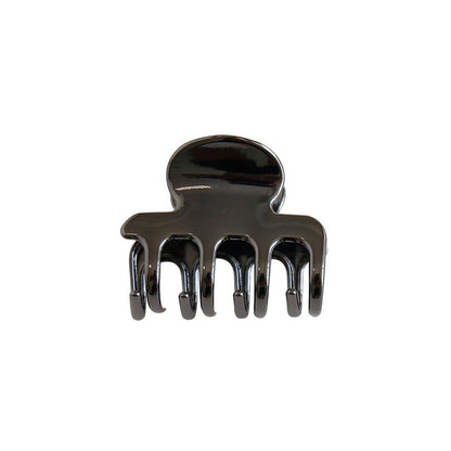 Trendy Solid Color Medi-Sized Metal Hair Claw