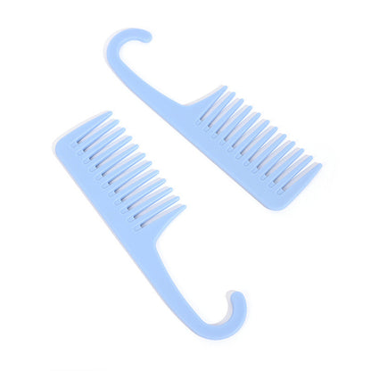 Wide Tooth Shower Comb With Hook