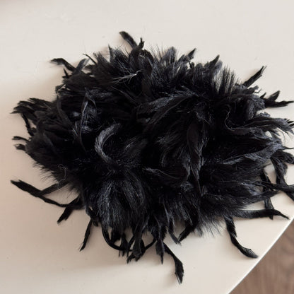 Soft Long Fuzzy Fluffy Fur Hair Tie