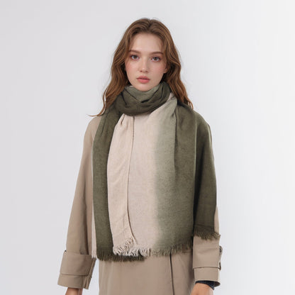 2+ Gradual Color Elegant Scarves