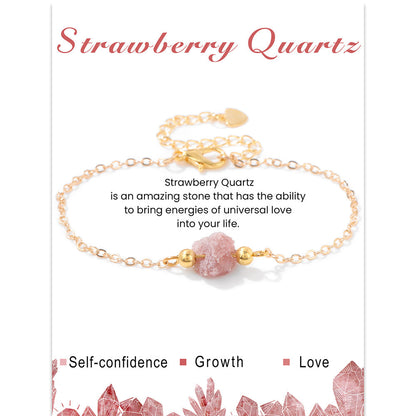 Elegant Irregular Stone Simple Beaded Bracelets