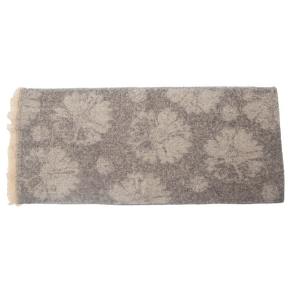 Floral Print Contrast Color Scarves