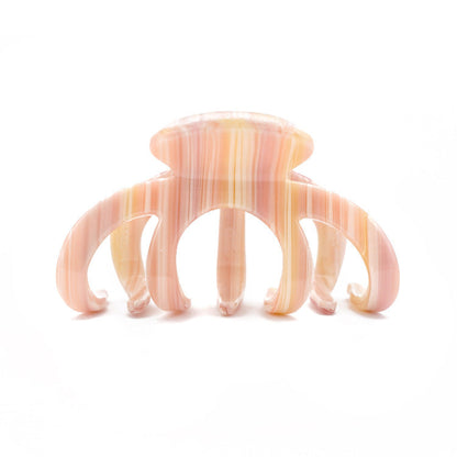 Large Cellulose Acetate Octopus Hair Claw