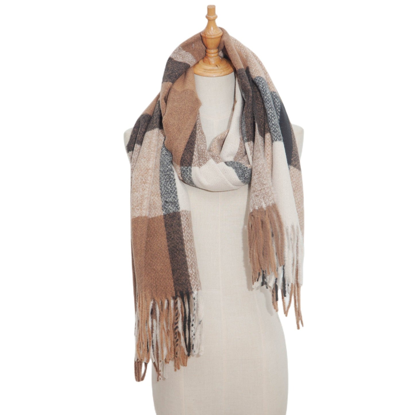 Colorful Tassel Sweet Scarves