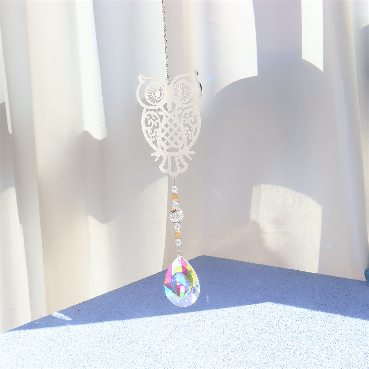 3+ Metal Animal Crystal Suncatcher Hangings