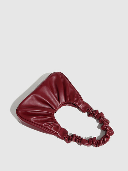 Minimalist Ruched Cloud Shoulder Bag